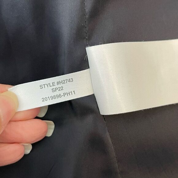 J. Crew going-out blazer in stretch twill black size 8 - Picture 6 of 8